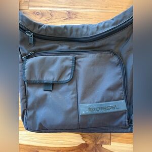 Diesel Men's Dark Brown Messenger Bag